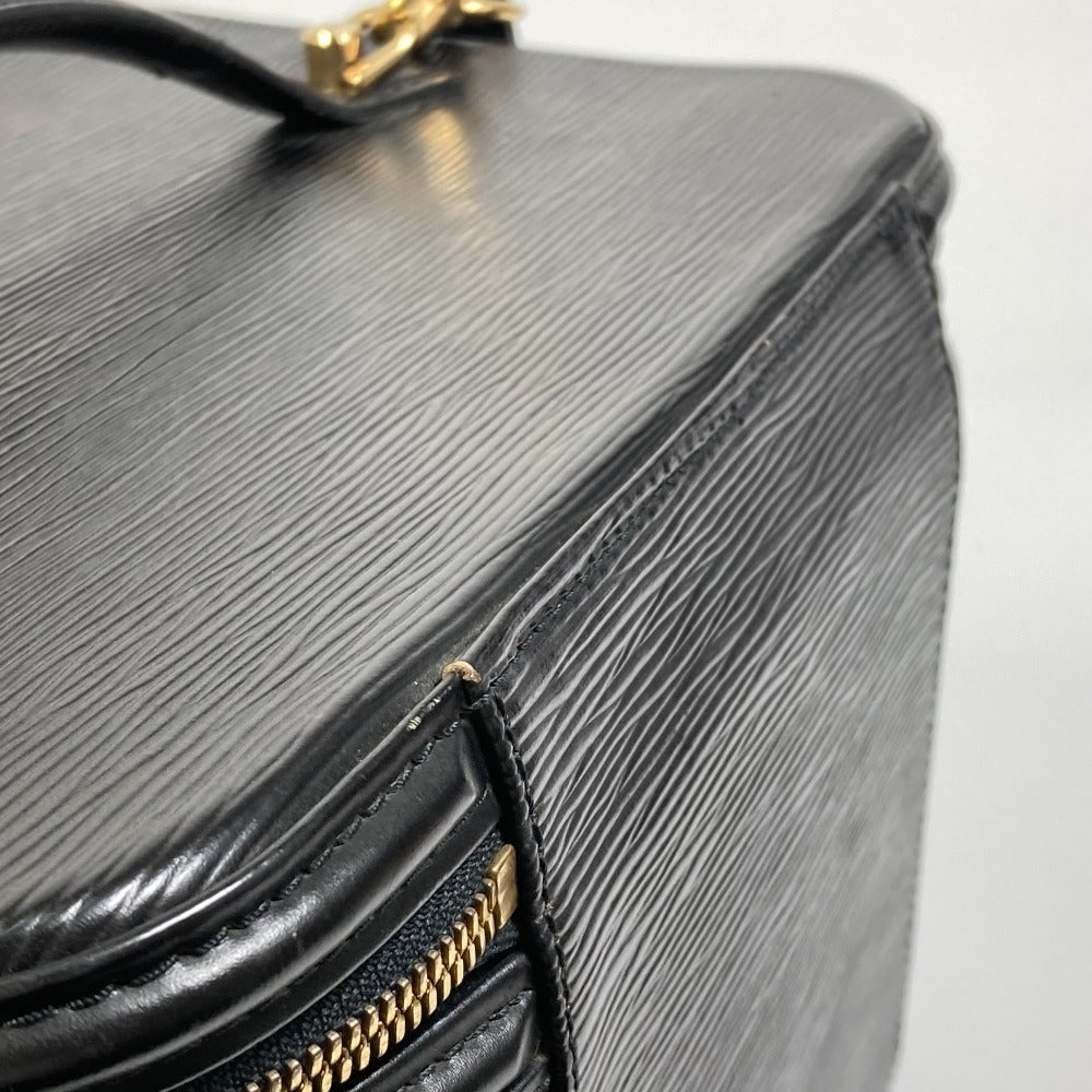 LOUIS VUITTON Shoulder Bag M48012 Epi Leather black Epi Nice Women Used Authentic