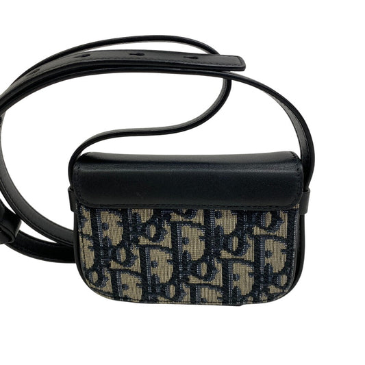 Dior Shoulder Bag Canvas, Leather black dior lock Oblique