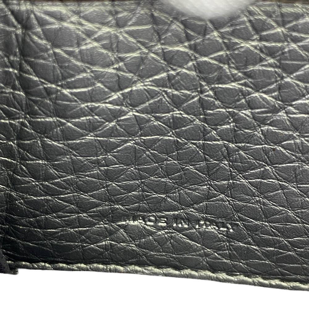 FENDI Long Wallet Purse 8M0374 leather Silver Zip Around Celeria Women(Unisex) Used Authentic