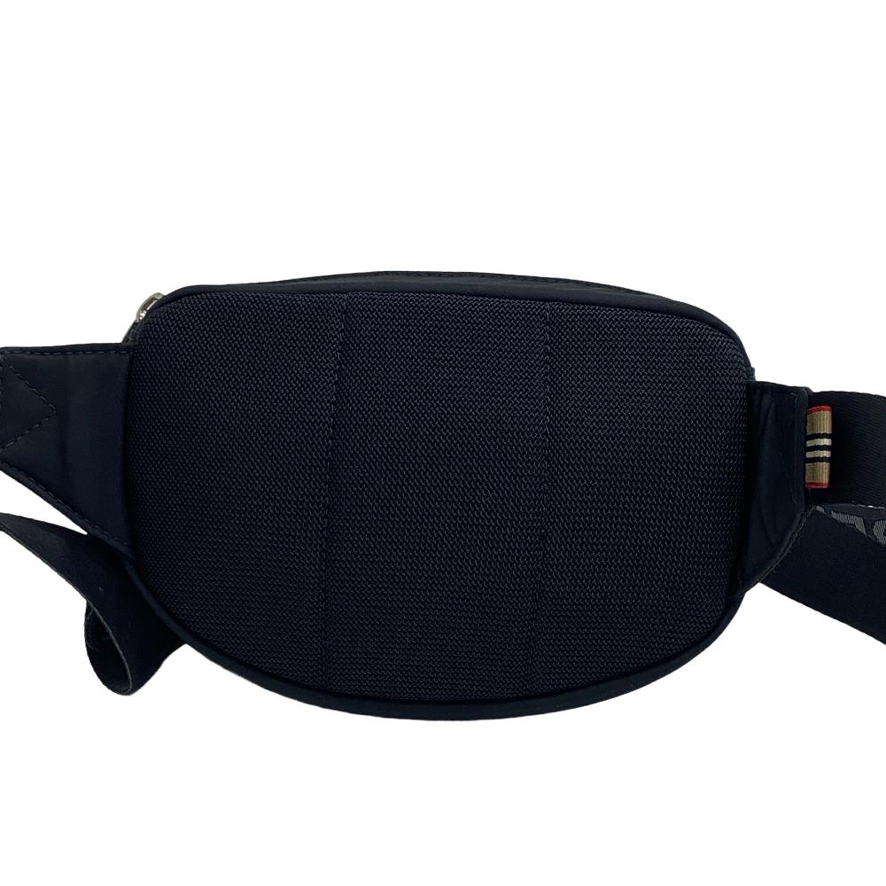 BURBERRY Sling bag Nylon black logo mens(Unisex) Used Authentic