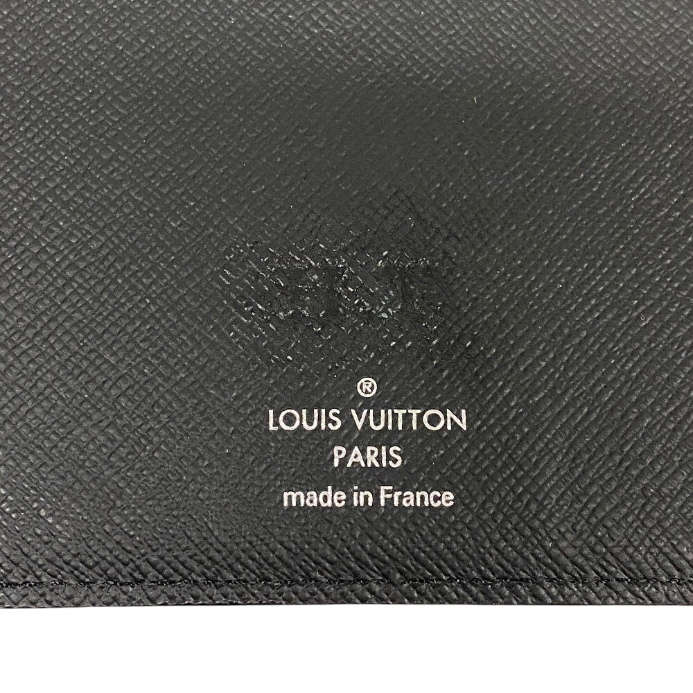 LOUIS VUITTON Briefcase GI0273 leather black Documents case Monogram Eclipse Portodocument Frank GM mens Used Authentic