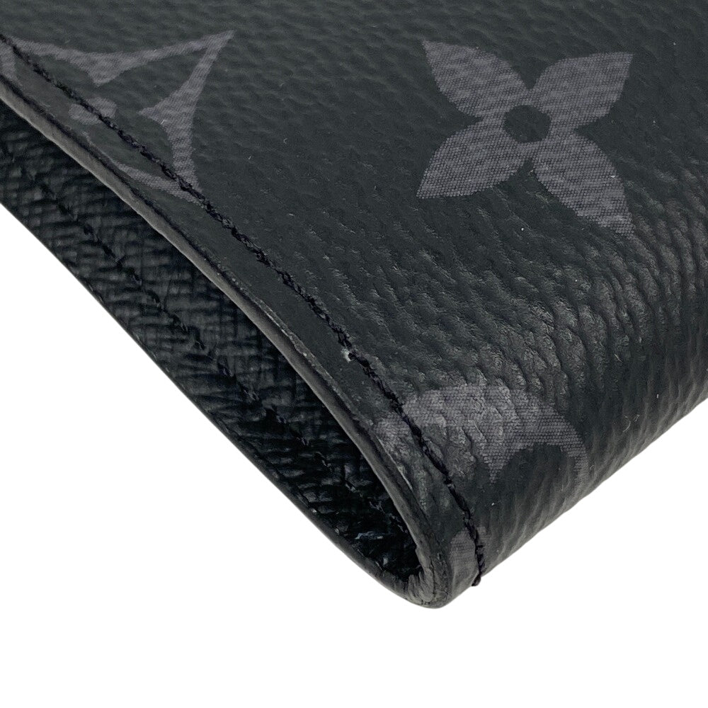 LOUIS VUITTON Briefcase GI0273 leather black Documents case Monogram Eclipse Portodocument Frank GM mens Used Authentic