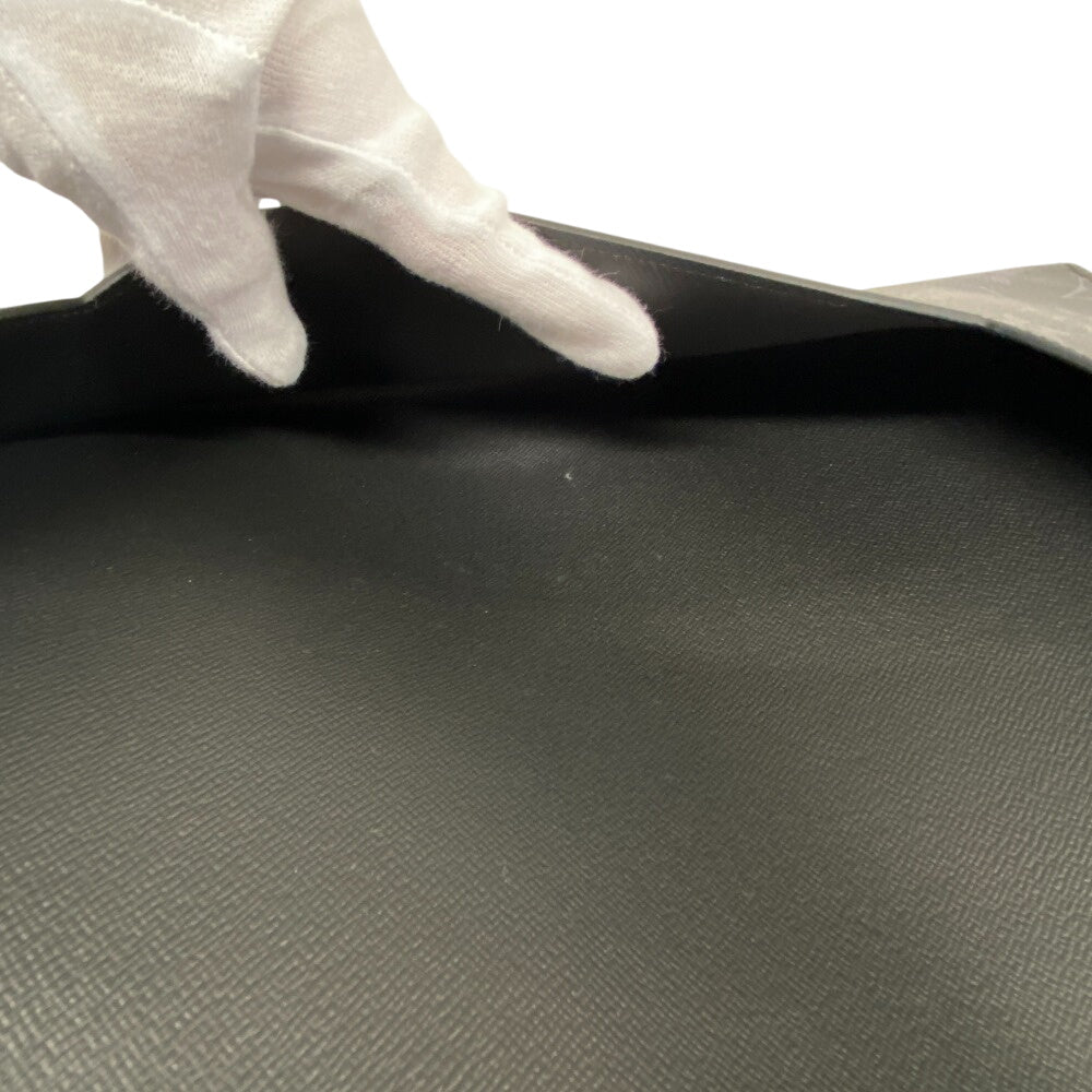 LOUIS VUITTON Briefcase GI0273 leather black Documents case Monogram Eclipse Portodocument Frank GM mens Used Authentic