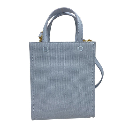 GIVENCHY Tote Bag Canvas, Leather blue BMA0223 G Tote Vertical Mini Ki Women Used Authentic