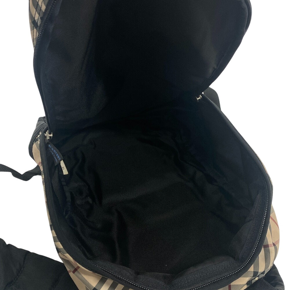 BURBERRY Backpack Nylon beige Nova Check BurberryxBlueLabel