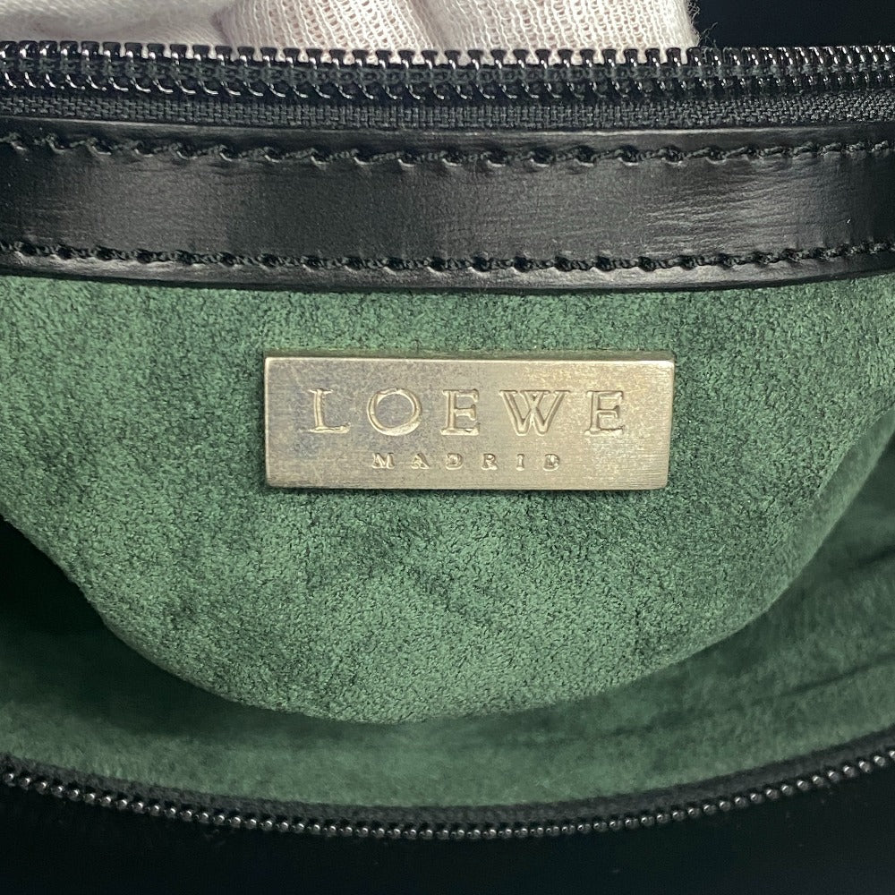 LOEWE Tote Bag Calfskin black Women(Unisex) Used Authentic