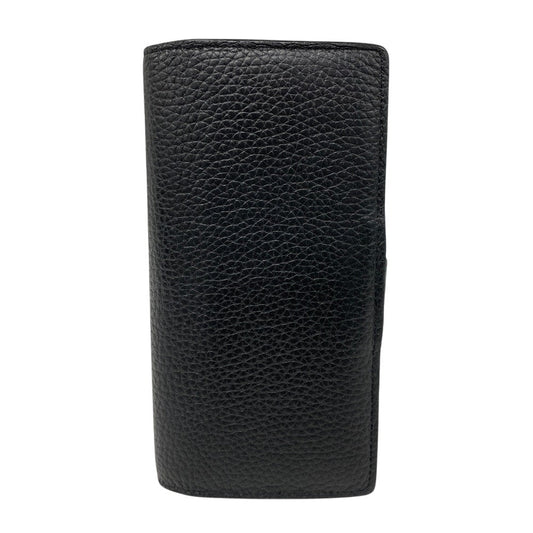 LOUIS VUITTON Long Wallet Purse M81330 Taurillon Clemence black Wallet LV Vertical Capusine mens Used Authentic