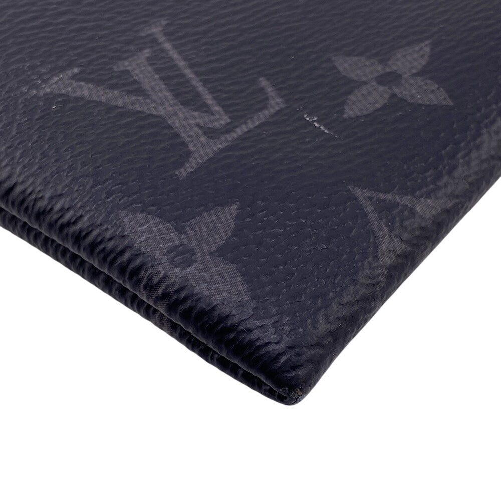 LOUIS VUITTON Pochette M44323 Monogram Eclipse black Monogram Eclipse Discovery PM mens Used Authentic