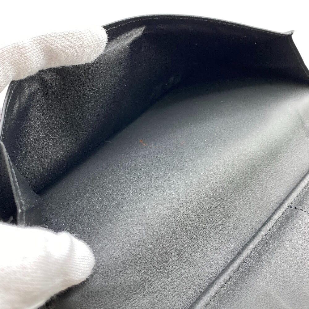 LOUIS VUITTON Long Wallet Purse M81743 leather black LV Aerogram Zippy Wallet Vertical Women Used Authentic