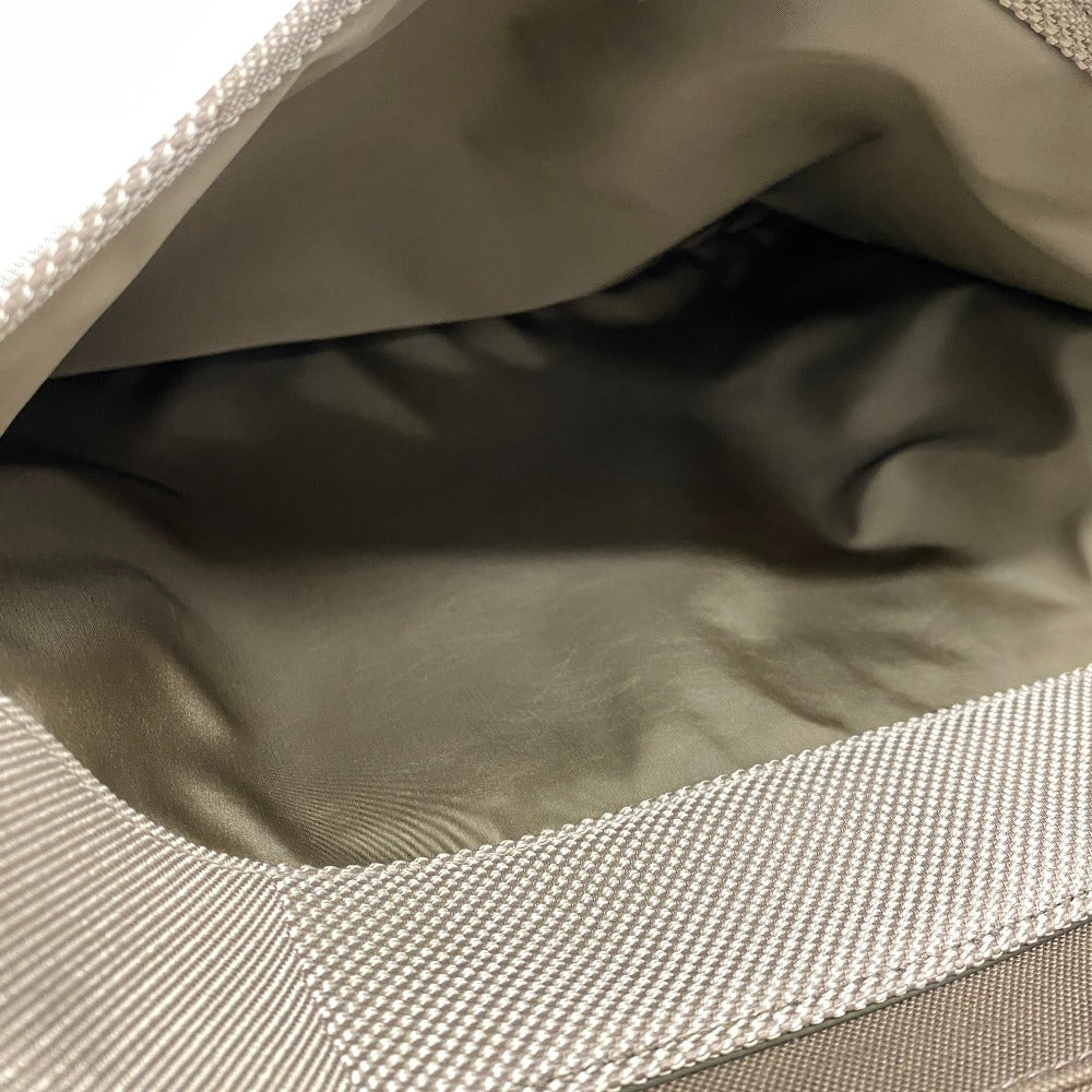 LOUIS VUITTON Messenger bag M93030 Nylon khaki Damier Jean Messier mens Used Authentic