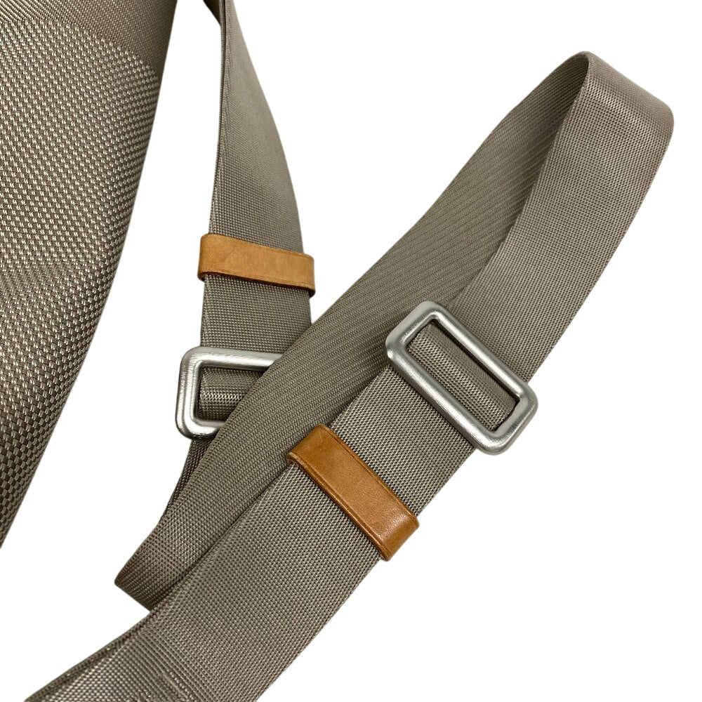 LOUIS VUITTON Messenger bag M93030 Nylon khaki Damier Jean Messier mens Used Authentic
