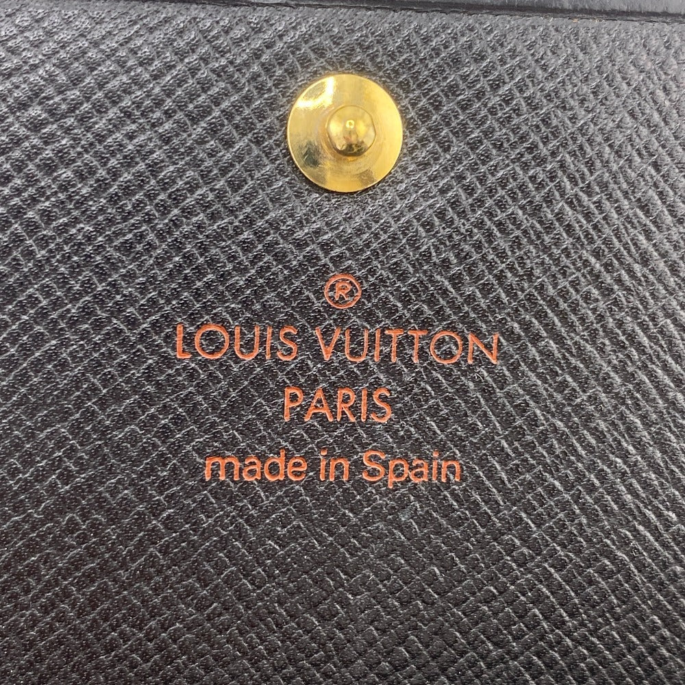 LOUIS VUITTON Long Wallet Purse Epi black Epi Portefeuille Sarah