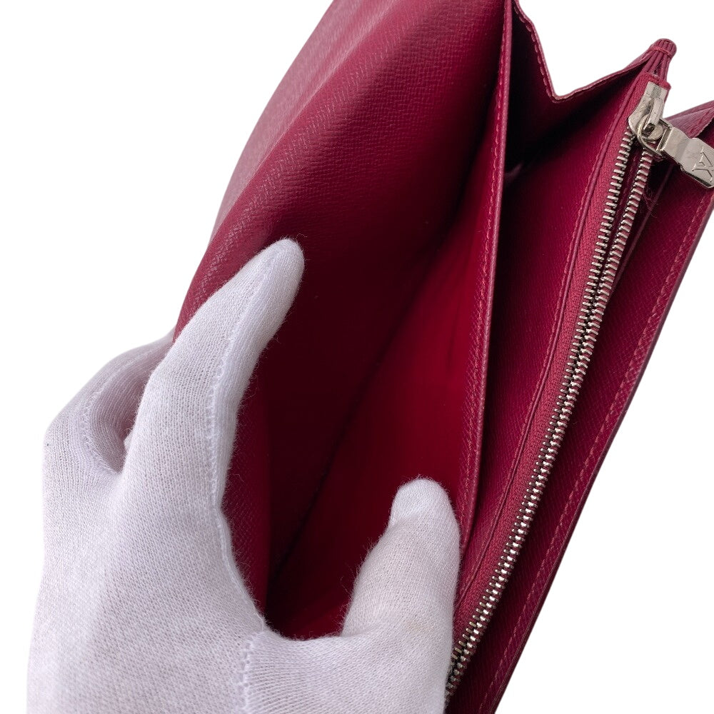 LOUIS VUITTON Long Wallet Purse M60580 Epi pink Epi Portefeuille Sarah
