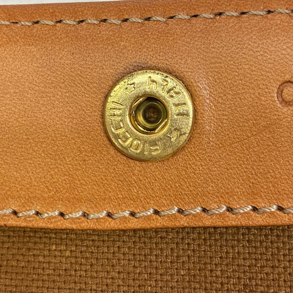CELINE Tote Bag leather Brown Macadam
