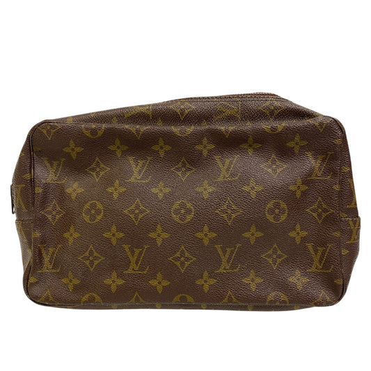LOUIS VUITTON business bag M47522 leather Brown Monogram Truth to Cracking T 28