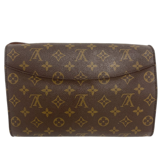 LOUIS VUITTON Shoulder Bag M51797 leather Brown Monogram Bordeaux27 Women Used Authentic