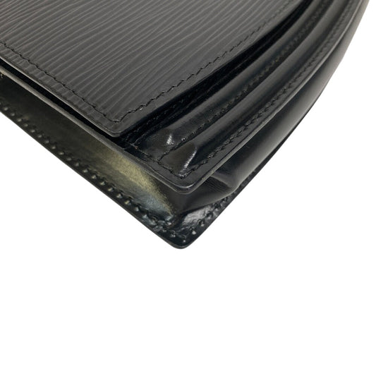 LOUIS VUITTON Pouch M52602 Epi Leather black Epi Tilsitt