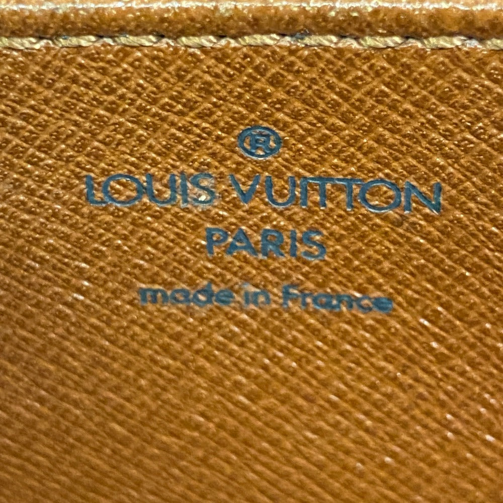 LOUIS VUITTON Handbag M51379 Monogram Brown LV Monogram Malesherbes Women Used Authentic