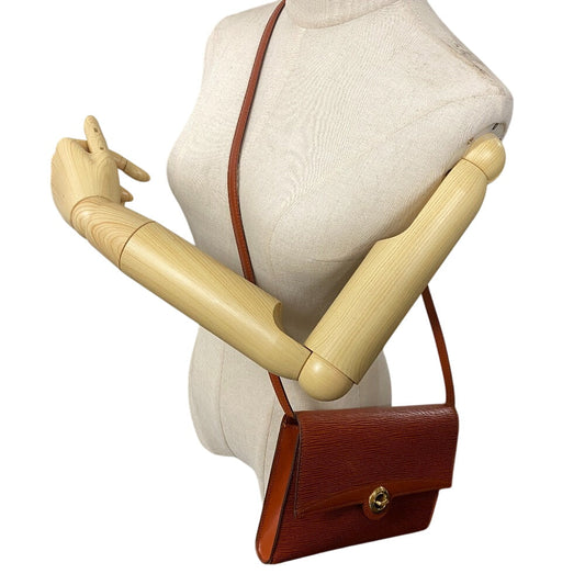 LOUIS VUITTON Shoulder Bag M52573 leather Brown Epi Arche Pochette