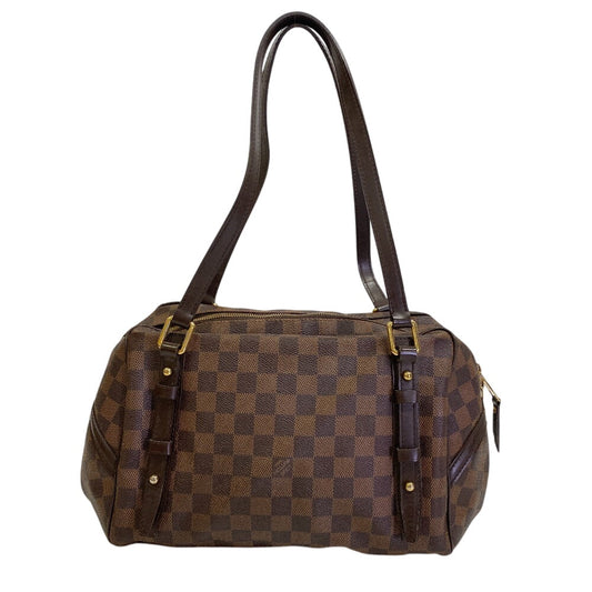 LOUIS VUITTON Shoulder Bag N41157 Damier Brown Damier Rivington PM Women Used Authentic