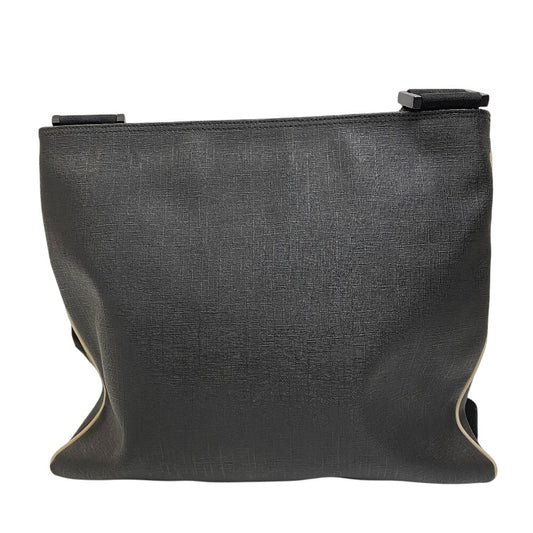 GUCCI Shoulder Bag PVC, Canvas black