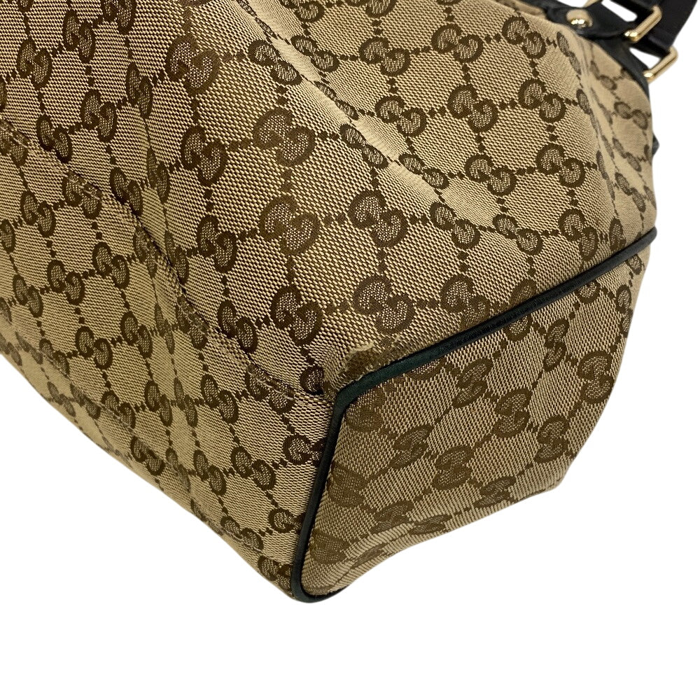 GUCCI Tote Bag 388919 GG canvas beige GG canvas Tote Bag Women Used Authentic