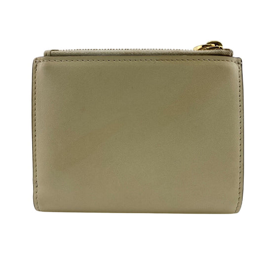 FENDI Bifold Wallet 8M0447 Calfskin white Rome
