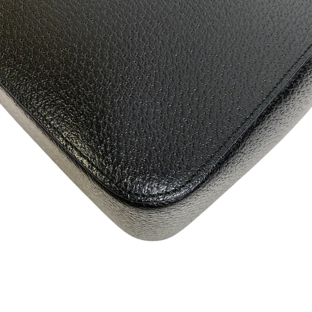 GUCCI Handbag leather black Bamboo