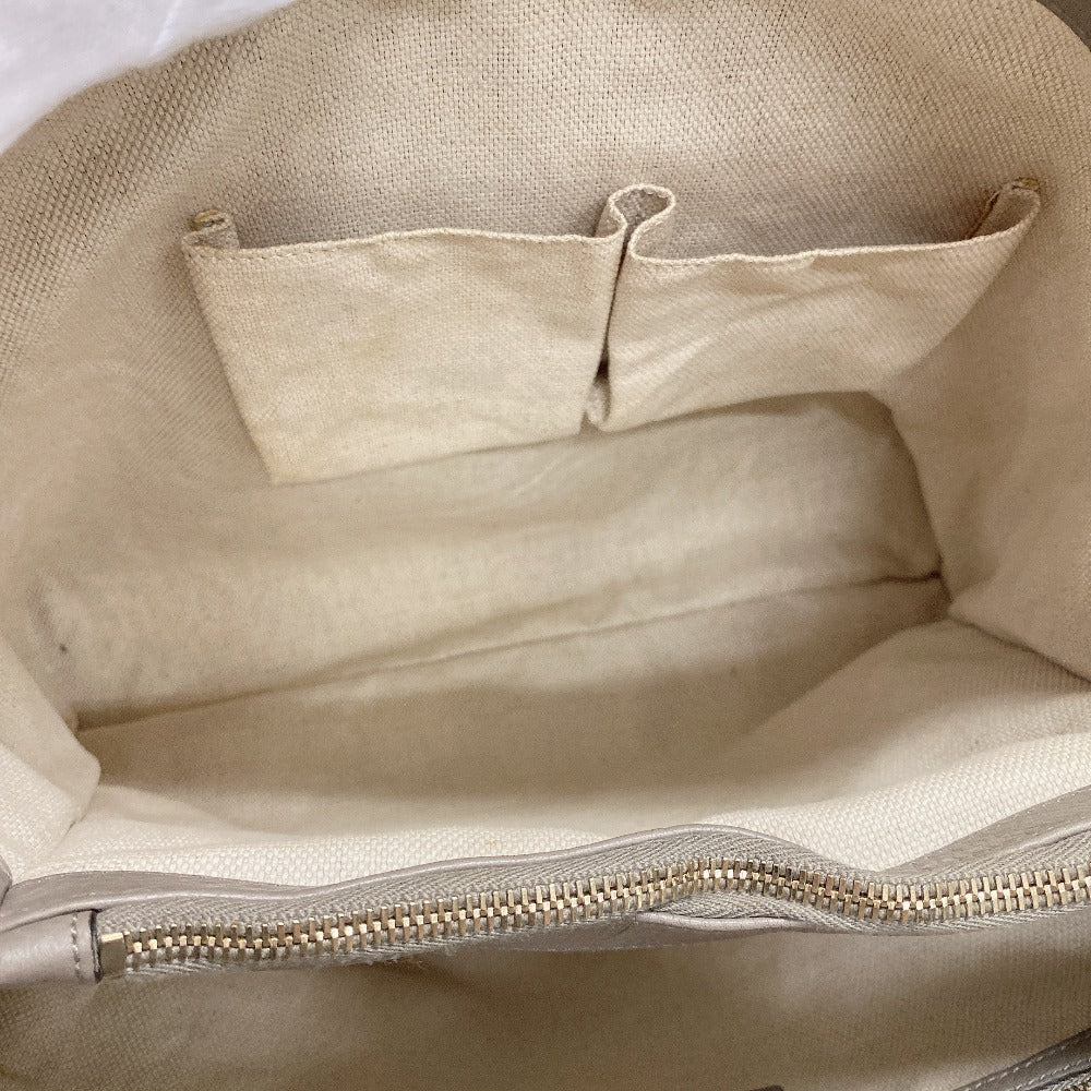 GUCCI Handbag 282317 GG canvas Brown Bamboo