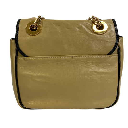 GUCCI Shoulder Bag 576423 leather beige Interlocking G