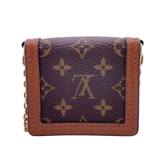 LOUIS VUITTON Accessory pouch M80250 Monogram Brown Monogram Micro Dauphine