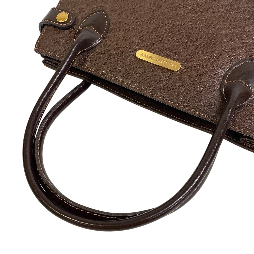 BURBERRY Handbag leather Brown Nova Check