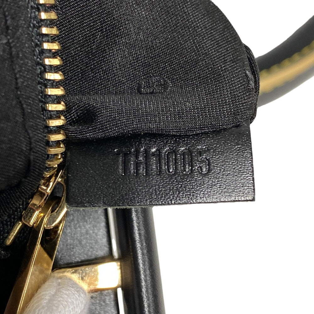 LOUIS VUITTON Handbag M91805 Suhali, goat leather black Suhali line Angenu PM