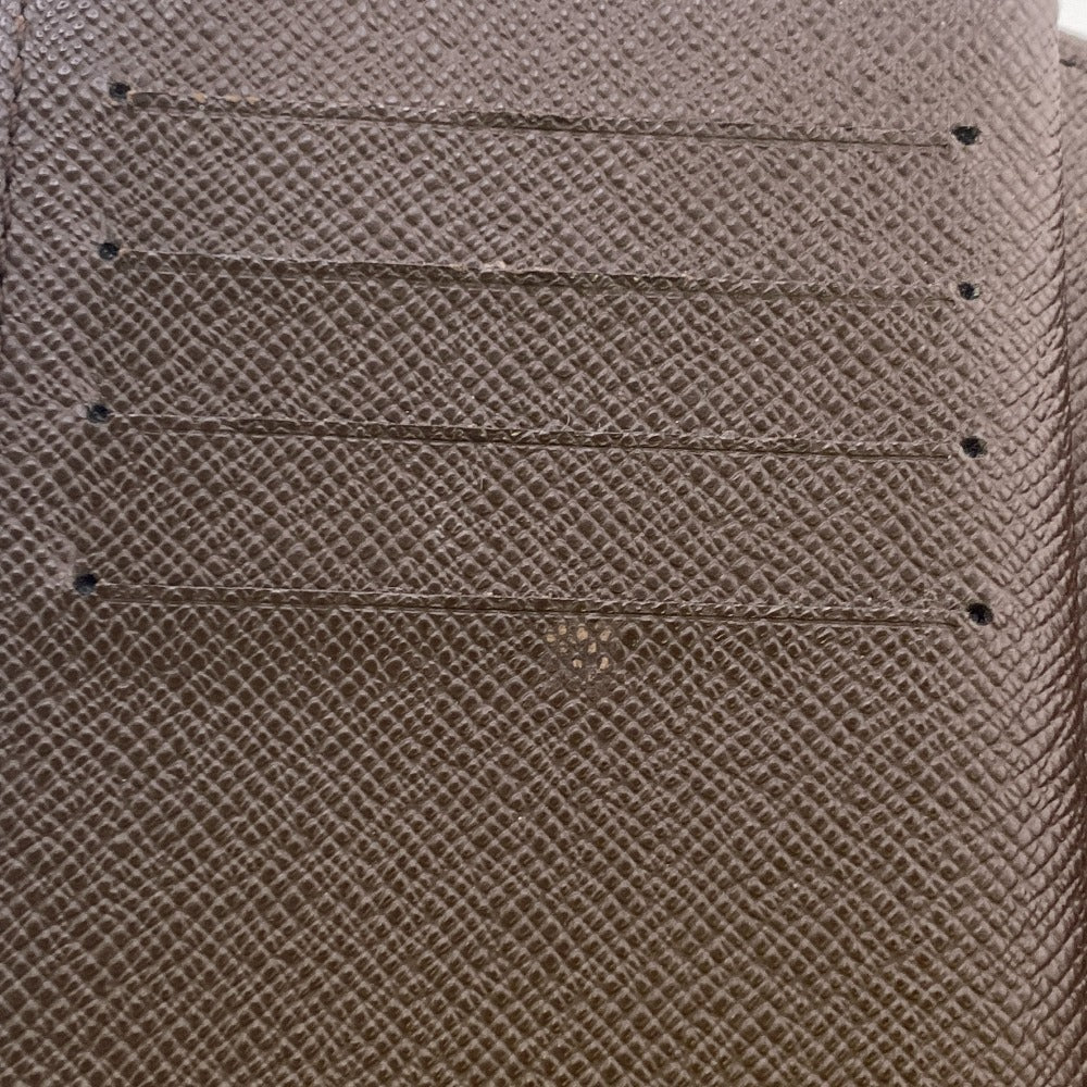 LOUIS VUITTON Tri-fold wallet N63067 leather Brown Damier Portefeuille Alexandra