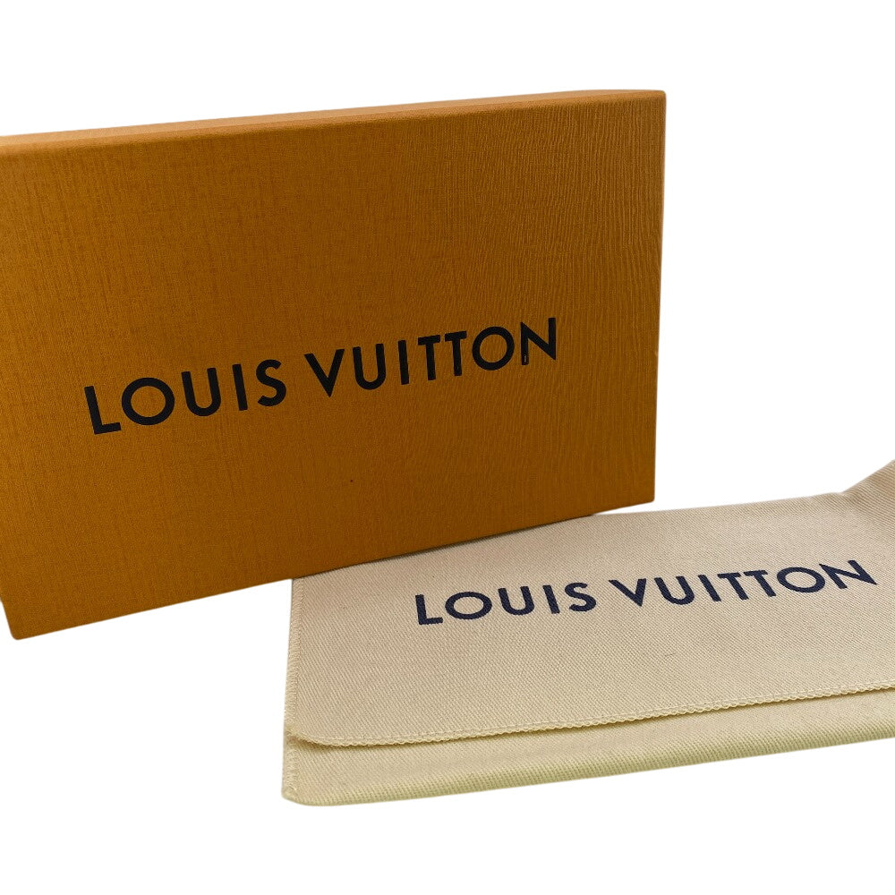 LOUIS VUITTON Long Wallet Purse M82157 leather Brown Monogram reverse Portefeuille Emily