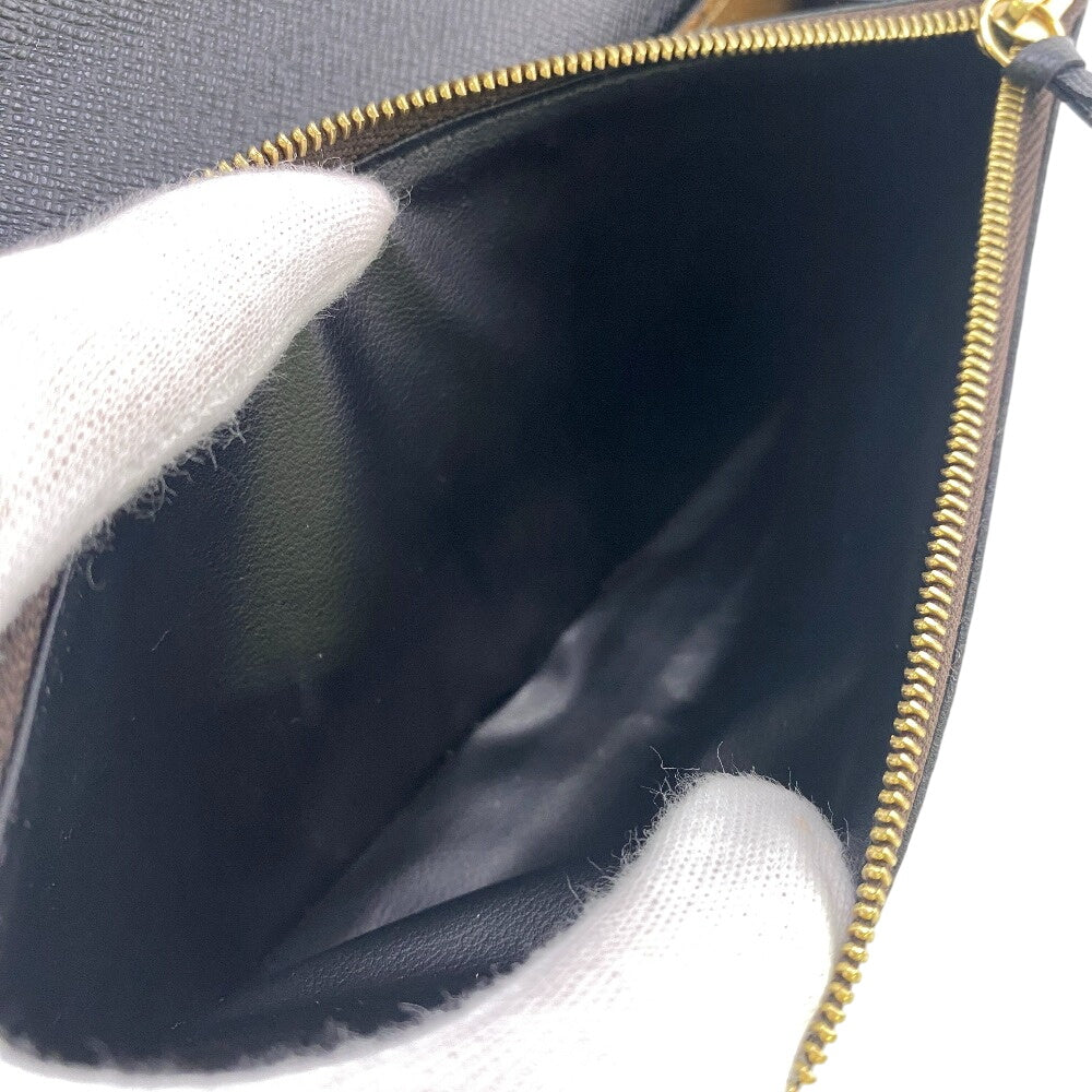 LOUIS VUITTON Long Wallet Purse M82157 leather Brown Monogram reverse Portefeuille Emily