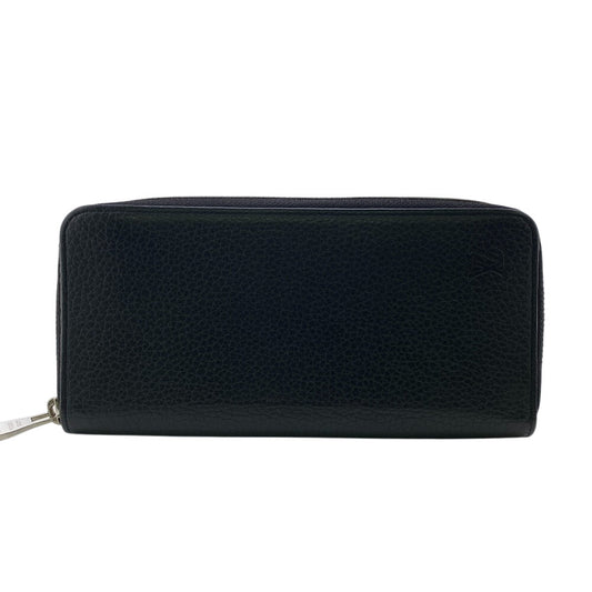 LOUIS VUITTON Long Wallet Purse M58823 Cowhide, Leather black Taurillon Clemence Zippy Wallet Vertical