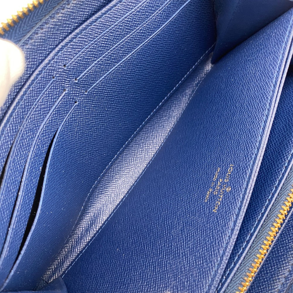 LOUIS VUITTON Bifold Wallet M81226 Monogram denim blue Monogram jacquard denim