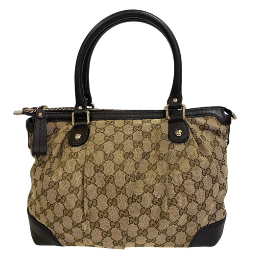 GUCCI Handbag 247902 GG canvas Brown GG canvas