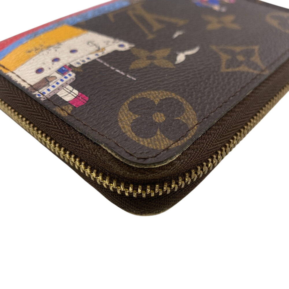 LOUIS VUITTON Coin case M62139 Monogram Brown Monogram Zip around purse