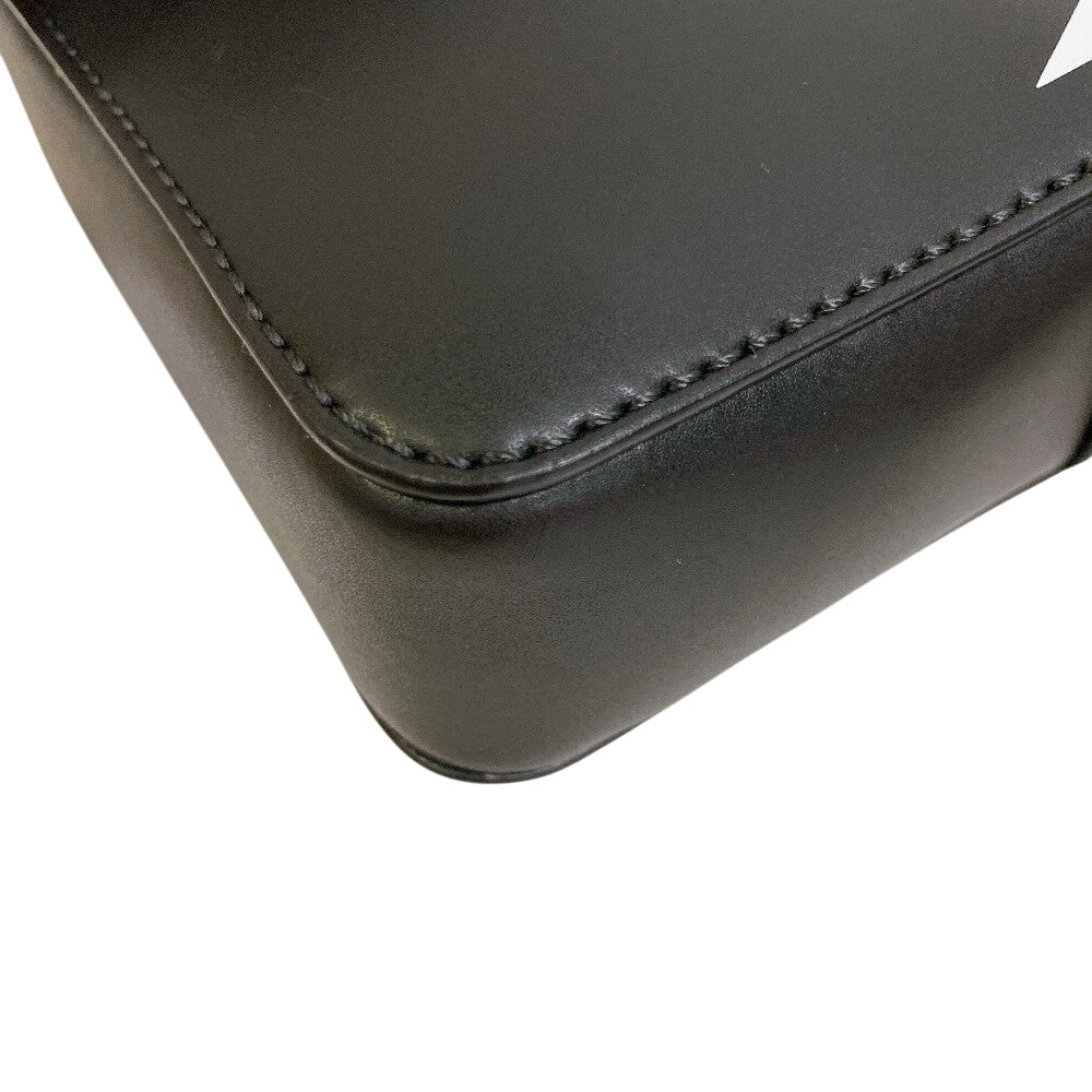 VALENTINO Shoulder Bag 5Y2B0943 Leather, Canvas black VLTN logo