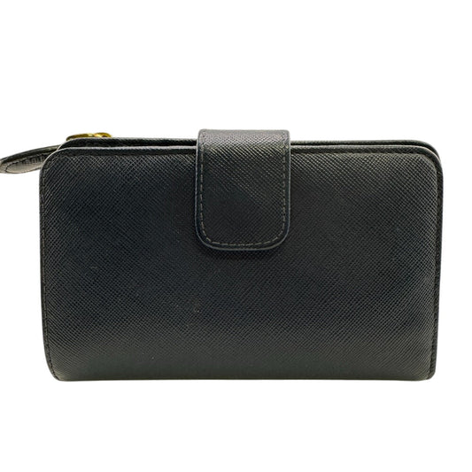 PRADA Bifold Wallet 1ML225 leather blue