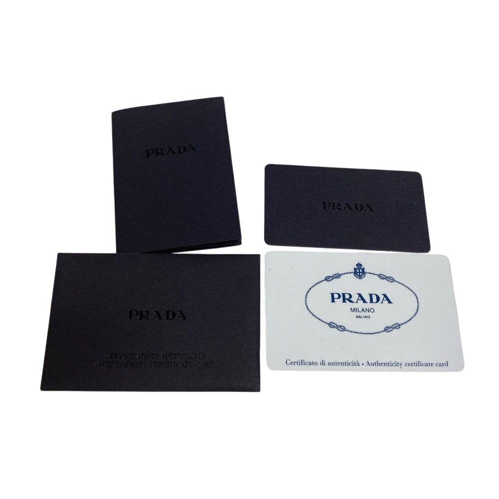 PRADA Handbag 1BG439 canvas Navy Canapa S