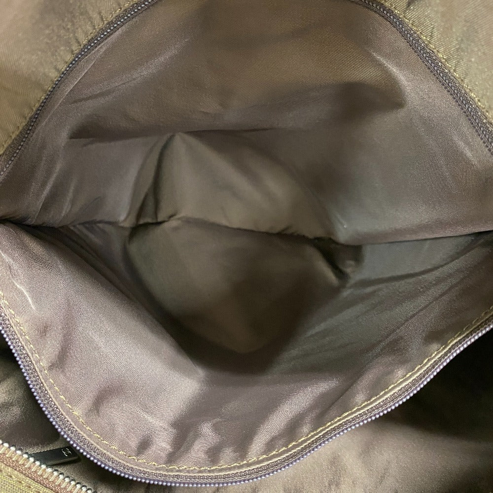 CHANEL Tote Bag Cotton canvas khaki New travel line