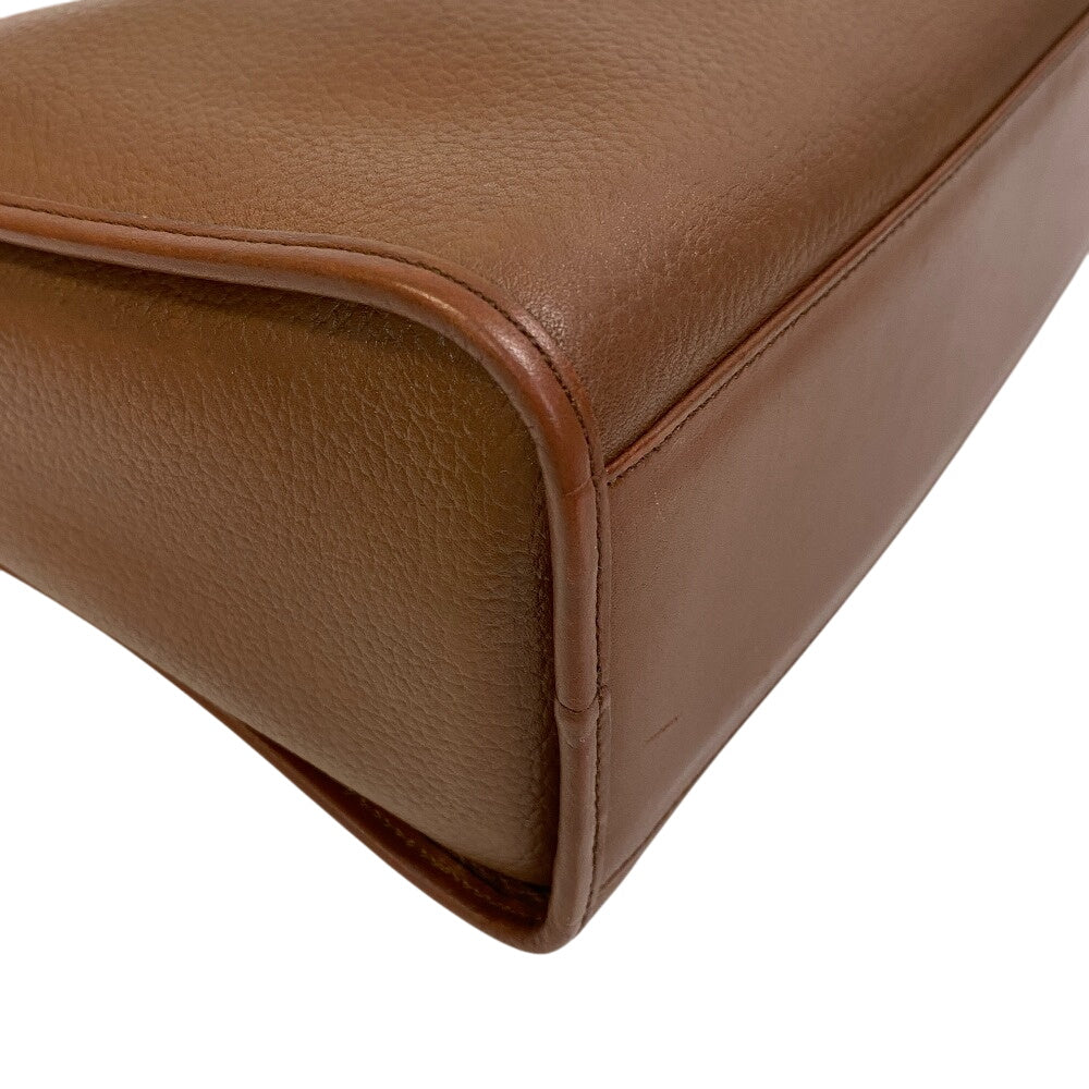 Burberrys Mini Boston Duffel bag Tobaco leather Brown