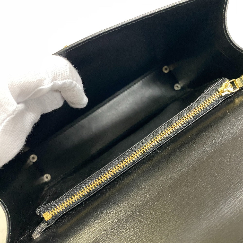 LOUIS VUITTON Handbag M52372 black Epi Malesherbes