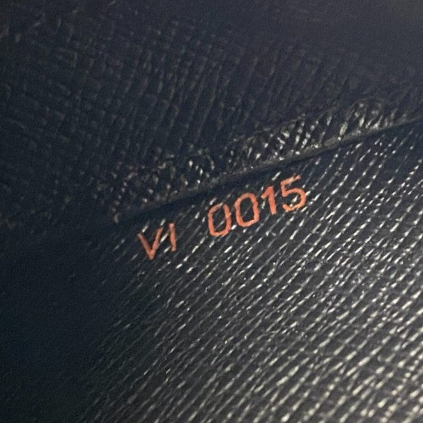 LOUIS VUITTON Clutch bag M51992 leather black Epi Noir Baikal