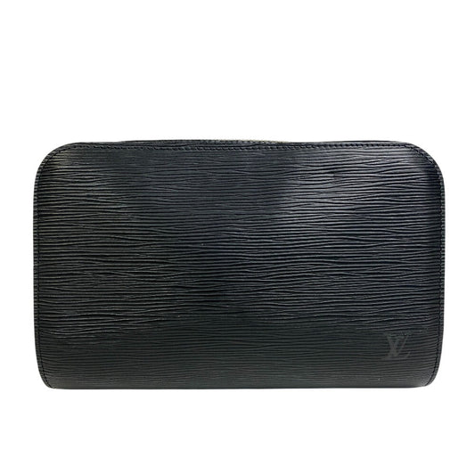LOUIS VUITTON Clutch bag M51992 leather black Epi Noir Baikal