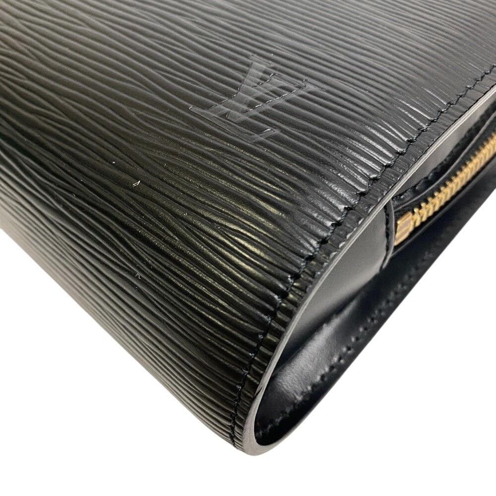 LOUIS VUITTON Clutch bag M51992 leather black Epi Noir Baikal