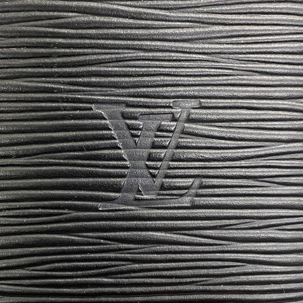 LOUIS VUITTON Business bag M48182 leather Noir Epi Riviera